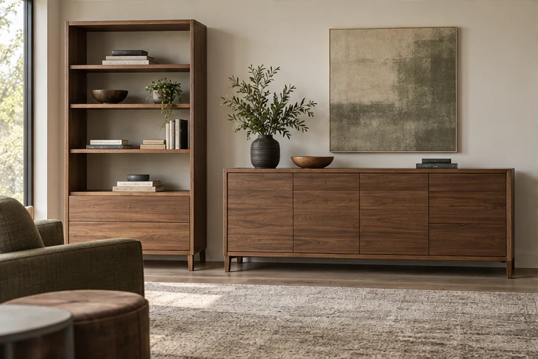 Modern wooden office storage furniture